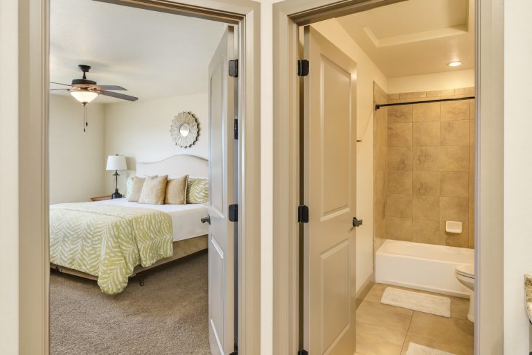 Upstairs Bedroom, Bathroom